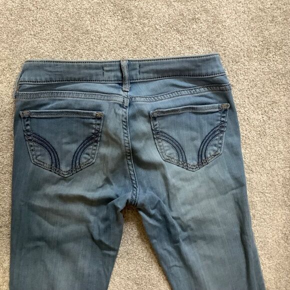 Hollister Skinny Jeans size 24Wx29L Classic light wash - Picture 6 of 6